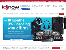 Tablet Screenshot of idjnow.com